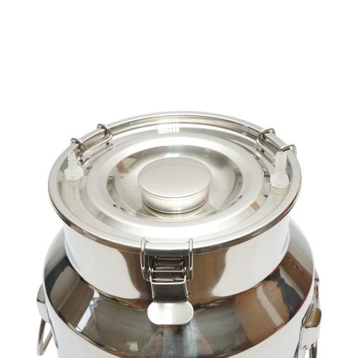 Aparat de muls cu 1 post 60W, 220V si bidon de inox 14L pentru capre si oi - Img 7