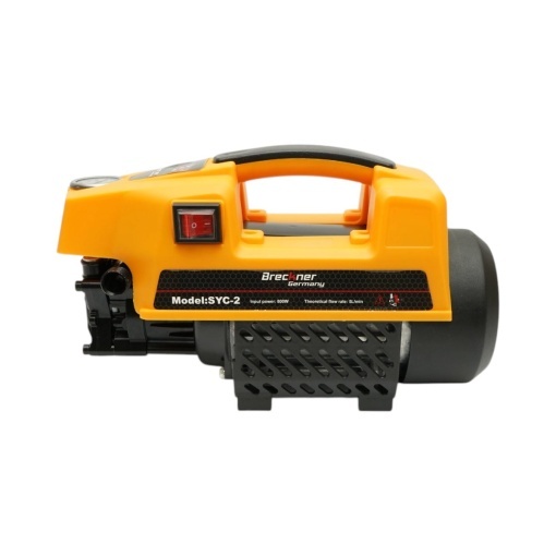 Aparat de spalat cu presiune 800W, 220V, 40 bar, debit 5 L/min cu pistol, rezervor spuma si furtun 7m Breckner Germany - Img 7