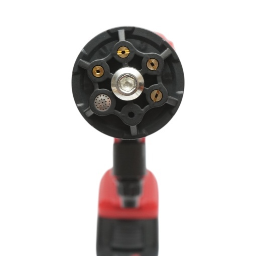 Aparat de spalat cu presiune portabil cu 2 acumulatori 20V, 2Ah Li-ion, 180W, 10 bar, debit 3 L/min, cap rotativ 6 functii, rezervor spuma 400ml - Img 7