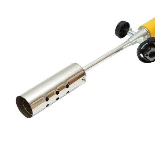 Arzator de gradina pentru buruieni 380-760mm, 2 prelungitoare 190mm, rotire 360 grade, aprindere manuala, flacara reglabila 1350°C - Img 7