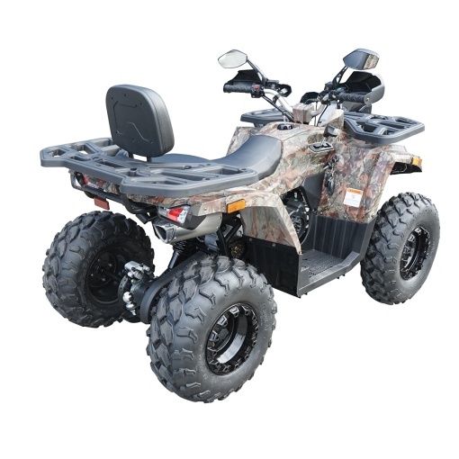 ATV 180cc, 9.7 CP, 4x2 cu pornire electrica SHARK 200 Camuflaj - Img 3