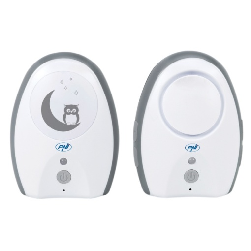 Audio Baby Monitor PNI B6500 wireless, intercom, cu lampa de noapte, functie Vox si Pager, sensibilitate microfon reglabila - Img 2