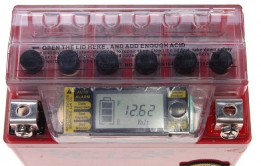 Baterie gel Scuter, Atv 4AH 12v (gel) cu display - Img 2