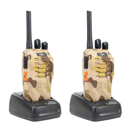 Bax cu 30 seturi Statie radio portabila PNI PMR R40 Camo, set cu 2 buc, 0.5W, 16 canale programabile, 16 PMR si tonuri 50 CTCSS si 104 DCS, ASQ, TOT, monitor, programabila, acumulatori 1200mAh, incarc - Img 5