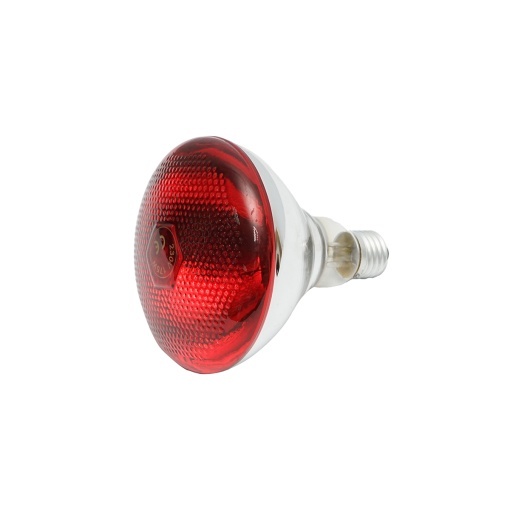 Bec pentru incalzire pui, animale cu infrarosu E27, 175W, 230V - Img 3