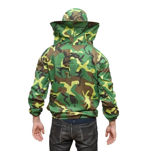 Bluza apicola tip camuflaj marimea L cu masca protectie - Img 3