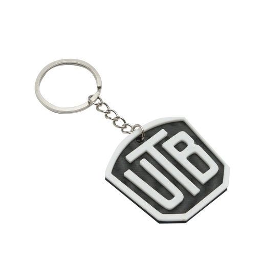 Breloc chei emblema UTB alb - Img 4