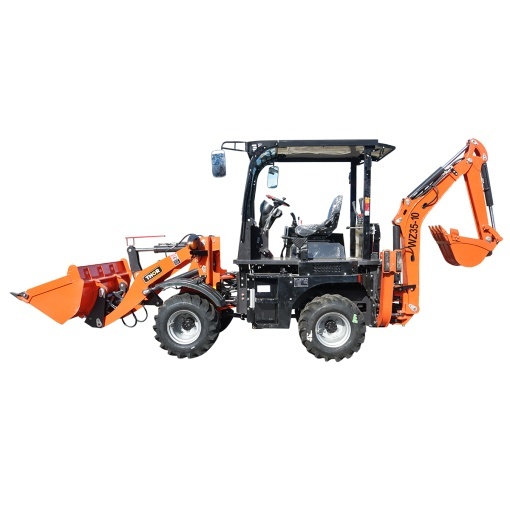 Buldoexcavator 3,5T, motor diesel 50CP, 2400RPM, 5600x1680x2730mm - Img 2