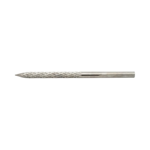 Burghiu cutter calibrare orificii petice anvelope tip ciuperca 3x58mm otel aliat 94-003 Breckner Germany - Img 2