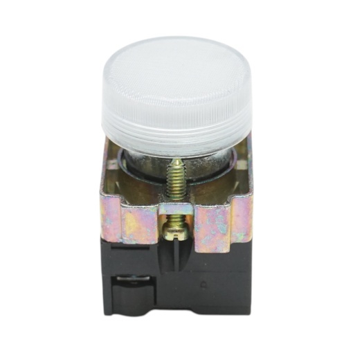 Buton indicator LED alb 24V LAY5 Breckner Germany - Img 2