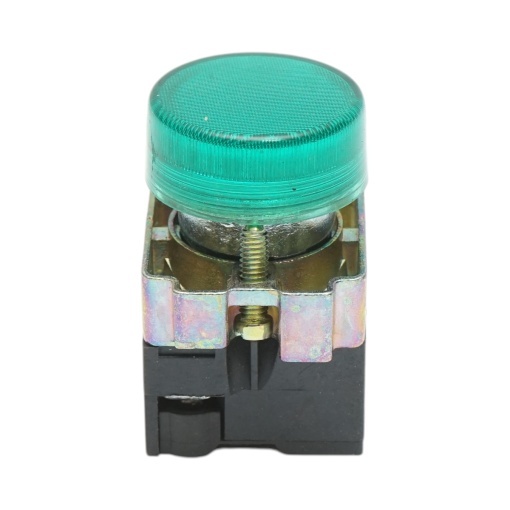 Buton indicator LED verde 24V LAY5 Breckner Germany - Img 2