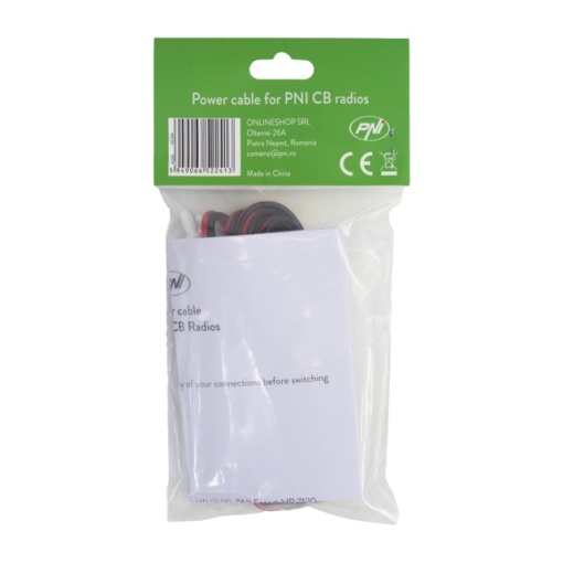 Cablu alimentare PNI cu siguranta si conector pentru statii radio CB PNI HP 6500, HP 7120 si PNI HP 9500, cu siguranta 3A - Img 6
