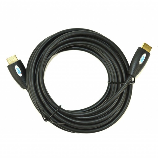 Cablu HDMI PNI H500 High-Speed 1.4V, plug-plug, Ethernet, gold-plated, 5m - Img 2