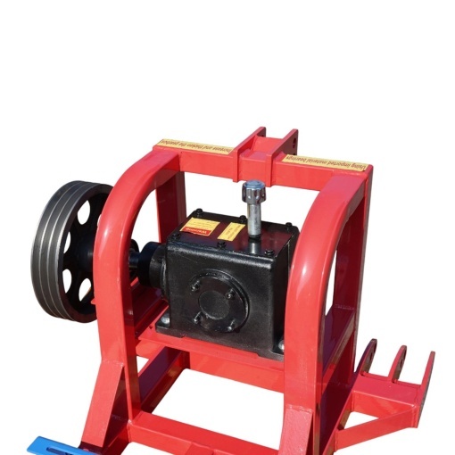 Cadru metalic pompa apa centrifuga WK85, WK86, WK87 cu suport motor, reductor, transmisie pe curea, prindere in 3 puncte si cardan inclus - Img 11