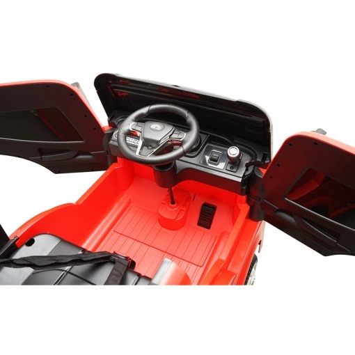 Camion electric rosu cu acumulator 12V/7Ah si telecomanda JJ2011 pentru copii 3 ani - Img 6