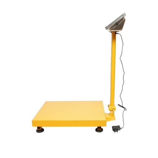 Cantar electronic de podea tip platforma 350 Kg cu brat pliabil, ecran LCD Breckner Germany - Img 2