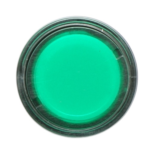 Cap buton comanda iluminat verde Ø 22mm LAY5 Breckner Germany - Img 4