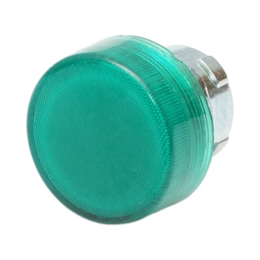 Cap indicator iluminat verde Ø 22mm LAY5 Breckner Germany - Img 2
