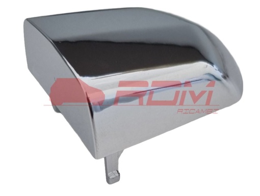 Capac buton maner usa dreapta, cromat – cod 7AP112A - Img 6