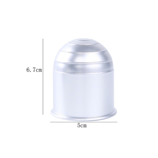 Capac pentru carlig remorcare cromat Ø53mm - Img 2