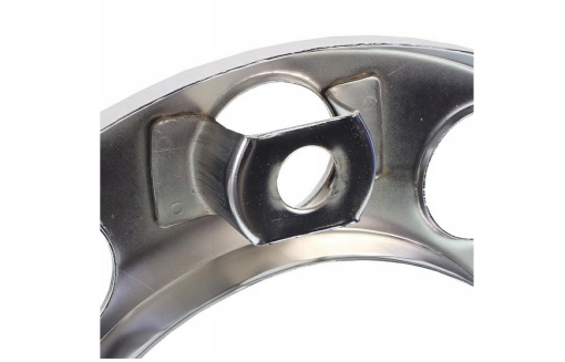 Capac roata 22.5", 10 gauri, cromat, pentru SCANIA, DAF - Img 3