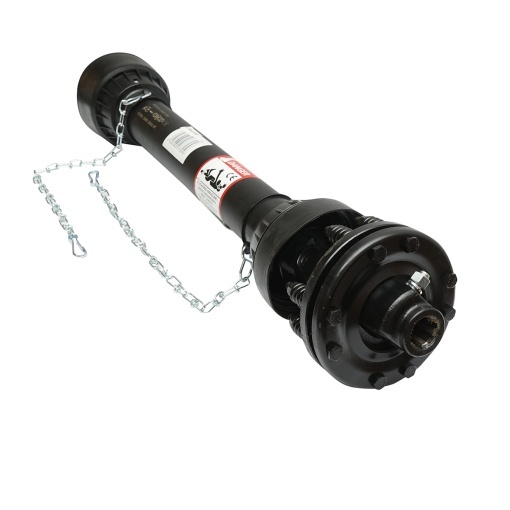 Cardan 1000 mm S6 T6 cu ambreiaj compus din 2 discuri cruce 30.2x92 (teava stea) 1 3/8 Z=6 freza - Img 2