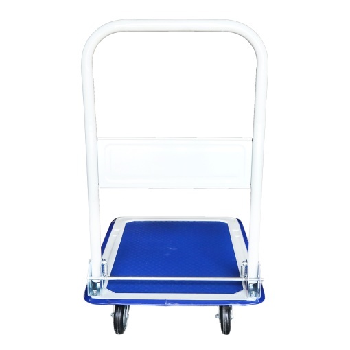 Carucior depozit cu platforma de transport 150Kg 725x475x840mm - Img 5