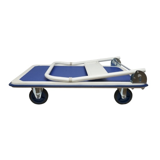 Carucior depozit cu platforma de transport 300Kg 910x610x875mm - Img 5