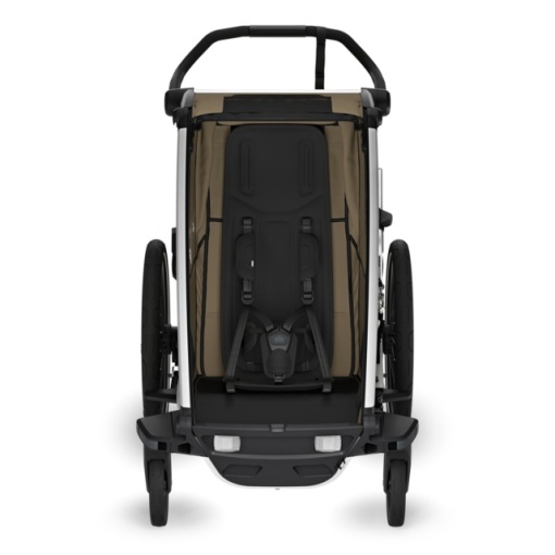 Carucior multisport Thule Chariot Cross 2, Faded Khaki - Img 3