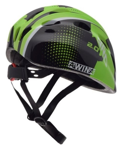 Casca bicicleta copii Awina (verde-negru) - Img 2