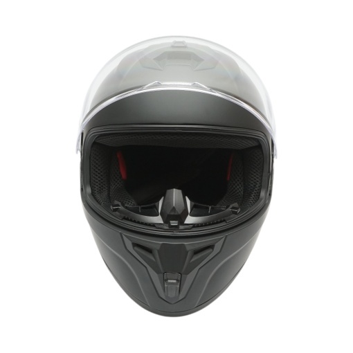 Casca moto integrala neagra cu viziera transparenta, marimea L Grit - Img 7