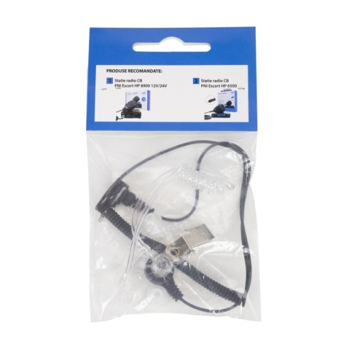 Casca PNI HF11 cu 1 pin 2.5 mm, tub acustic, pentru toate statiile radio - Img 2