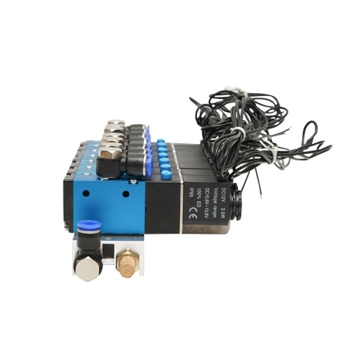 Caseta electroventil troliu CD Tractor Forestier 12V 5 inchis, 2 deschis - Img 2