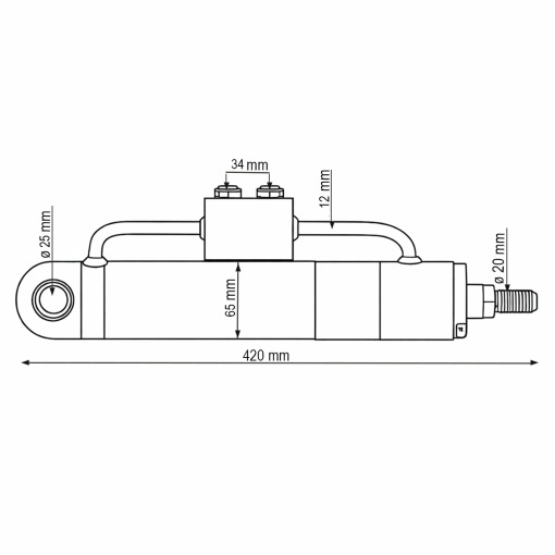 Cilindru servodirectie DTC U-445 U-683 703 D-1010 1053 U-640 FIAT RO si Italia - Img 6