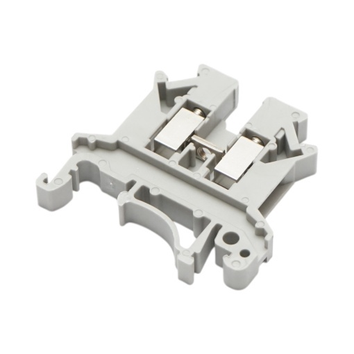 Clema de sir pe sina DIN 2.5mm² 24A 690V gri UK2.5B Longroad - Img 4