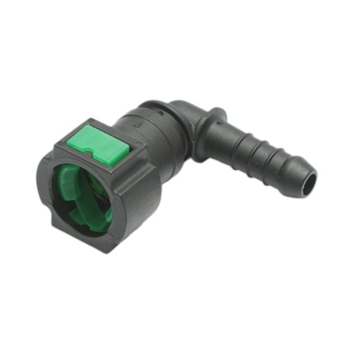Conector conducta alimentare verde New Holland, Steyr, Case IH cod OEM 87489625 - Img 3