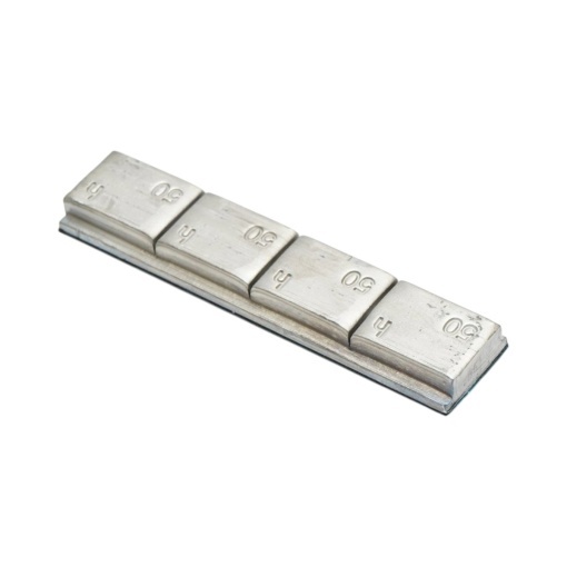 Contragreutati autoadezive plumb echilibrare roti camioane, utilaje, autobuze Pb 50g (50gx4 buc) 20 benzi/cutie Breckner Germany - Img 4