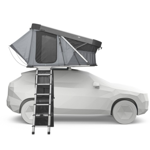 Cort auto cu prindere pe plafon, Thule, Widesky, pentru 2 persoane, Ashland Grey - Img 3