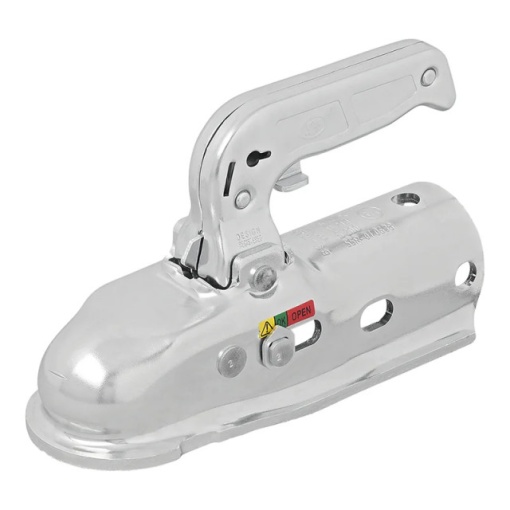 Cuplaj remorca 40/45/50mm 2300 Kg ax rotund cu sistem de franare