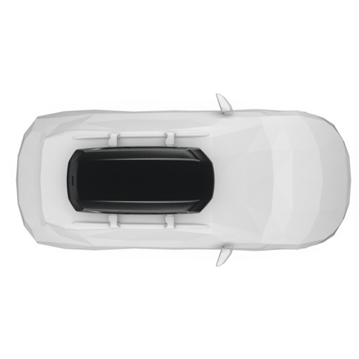 Cutie portbagaj Thule Pulse 2 M, Negru Mat - Img 6