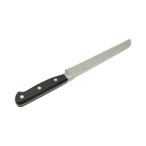 Cutit paine profesional 22cm, lama otel 5Cr15MoV, maner ABS negru Breckner Germany - Img 5