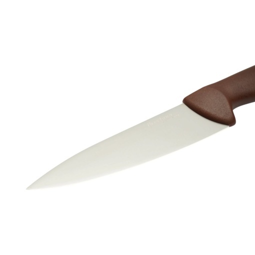 Cutitul bucatarului profesional 18cm, lama otel 5Cr15MoV, maner PP maro Breckner Germany - Img 6