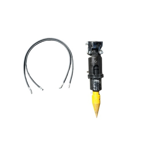 Despicator lemne conic hidraulic pentru mini excavator 0.8-2.5 tone - Img 4