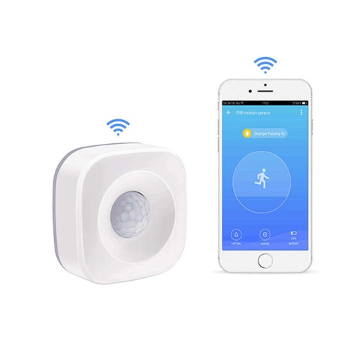 Detector miscare inteligent PNI SafeHome PT02 WiFi, aplicatie mobil Tuya Smart, integrare in scenarii si automatizari smart cu alte produse compatibile Tuya - Img 4