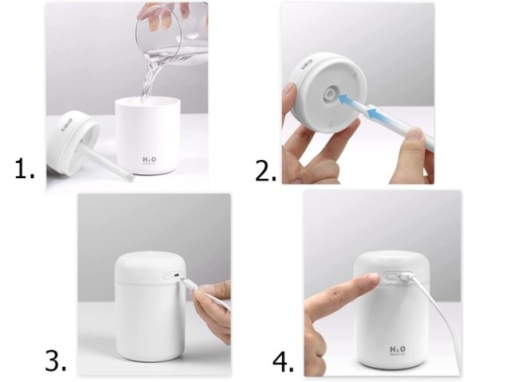 Difuzor-umidificator de arome 300 ml - Img 5