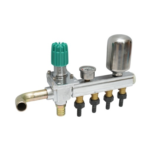 Distribuitor erbicidator cu 4 cai, manometru cu glicerina 49 bar - Img 6