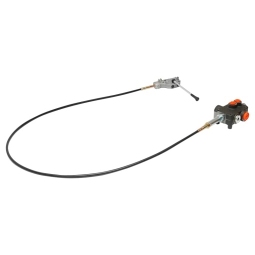 Distribuitor hidraulic cu 1 maneta, lungime cablu 2m presiune 250 bar debit 80L/min Breckner Germany - Img 3