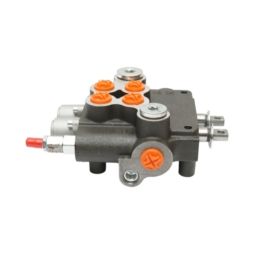 Distribuitor hidraulic cu 2 manete, lungime cablu 2m, presiune 250 bar, debit 80L/min Breckner Germany - Img 8