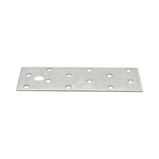 Element de imbinare plat 120x40mm, grosime 2mm, otel zincat - Img 2