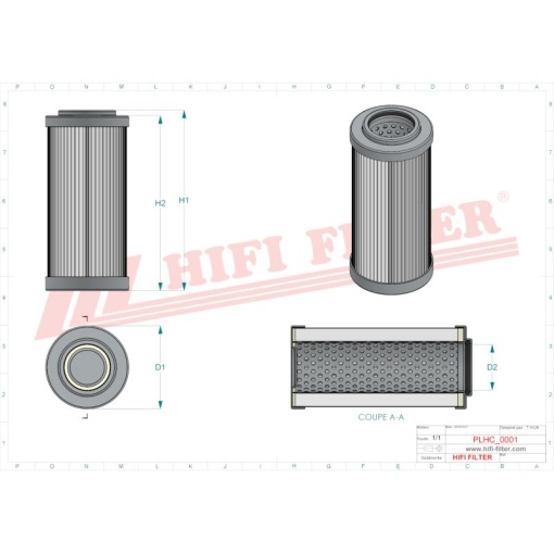 Filtru sistem hidraulic SH 62002 - Img 2